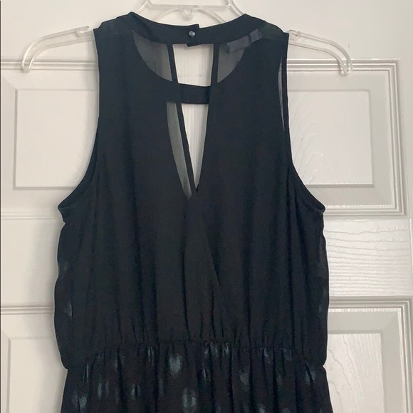 Black racerback mini dress - Picture 2 of 4
